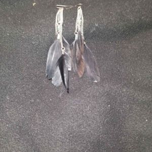 Fether earrings
